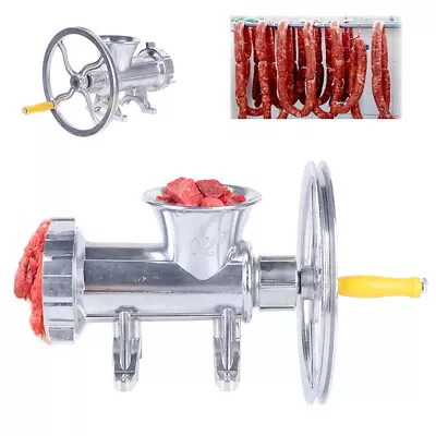 Commercial Meat Grinder Mincer Stuffer Hand Manual Sausage Filler Maker Machine • $46.55