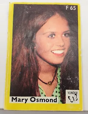 Marie Osmond Vlinder Matchbox Labels Trading Cards Film TV And Music Stars • $6.71