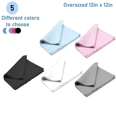 Oversized Microfiber Cleaning Cloth 30x30CM(12x12inch )for TV Screens Lens Phone • $2.99