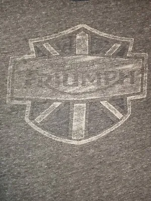 Vintage Triumph T Shirt.size Xl..25 Pits..faded. • $14.99