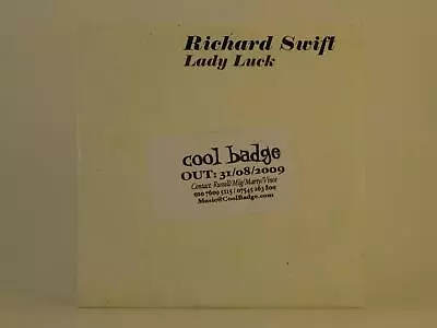 RICHARD SWIFT LADY LUCK (D71) 1 Track Promo CD Single Card Sleeve V2 RECORDS • £5.32