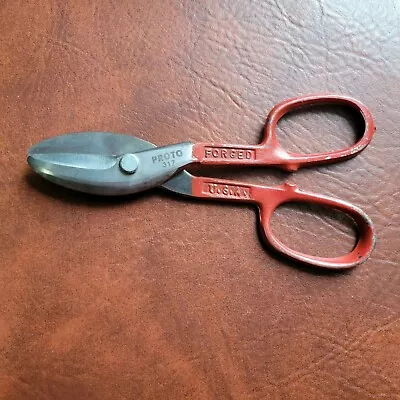 Vintage Proto 317 Tin Snips Very Good Condition • $19.99