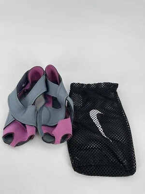 £29.43 • Buy Nike Studio Wrap Women's Training Yoga Dance Shoe Large Pink Gray With Mesh Bag