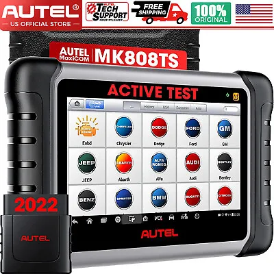 Autel MaxiCOM MK808 MK808TS PRO TPMS OBD2 Scanner Automotive Car Diagnostic Tool • $389