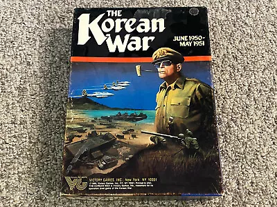 The Korean War - Victory Games 1986 - Complete & Unpunched • $44.99