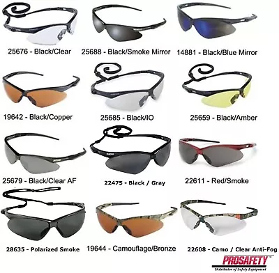1 PAIR NEMESIS Safety Glasses Sunglasses Protective Work Eyewear UV ANSI Z87+ • $8.55