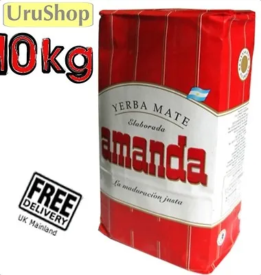Y42m Yerba Mate Amanda Bumper Pack: 10kg Tea Free P&p! • £95.50