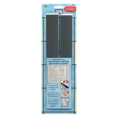 Plaid Gallery Glass 72ft Redi Lead Instant Strip Window Gallery Stained Glass • £30.99