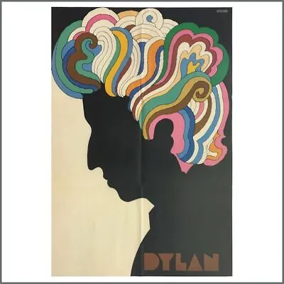 Bob Dylan Greatest Hits 1967 Milton Glaser CBS Records Poster • $277.85