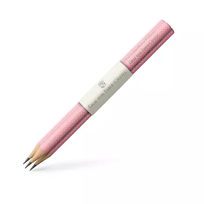 Graf Von Faber-Castell 3 Graphite Pencils Guilloche Yozakura Pink - #118633 • $6