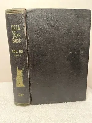 1947 ANNUAL YEAR BOOK USTA Trotting Pacing Horse Harness Racing History Records • $35.99
