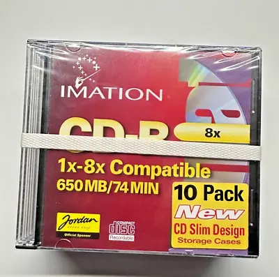 Imation CD-R -1x-8x Compatible 650MB / 74 Min Blank Discs X Bundle 10 Disc • £7.50