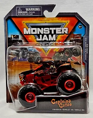 2023 Monster Jam - Captain's Curse - Monster Truck 1:64 Series 33 • $16.88