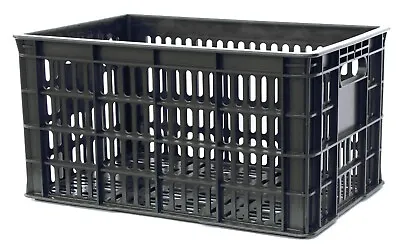 29qt Milk Crate Heavy Duty Stackable Plastic Dairy Basket 18.5 L X 12 W X 9.5 H  • $27.99