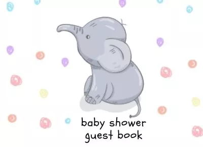 Baby Shower Guest Book Baby Shower Guest Book Sign For Newbornboygirl.Free La... • £8.33