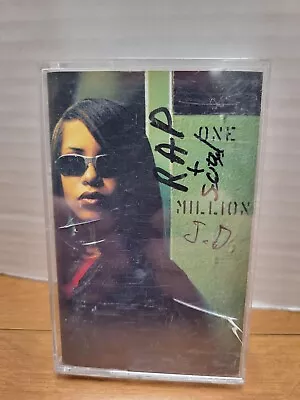 One In A Million By Aaliyah (Cassette Aug-1996) Tested • $23.99