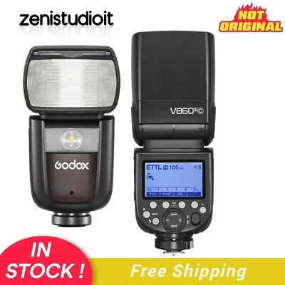 $205 • Buy US Godox V860III-C 2.4G TTL HSS 1/8000s Upgraded Flash Speedlite For Canon DSLR