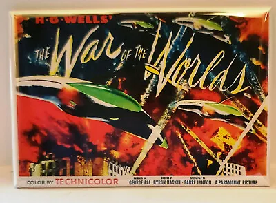 War Of The Worlds MAGNET 2  X 3  Refrigerator Locker Movie Poster Image 2 • $6.95