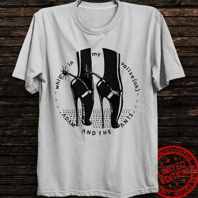 $17.95 • Buy Adam And The Ants-Whip In My Valise T Shirt Terry Lee Miall Lorraine Gibson