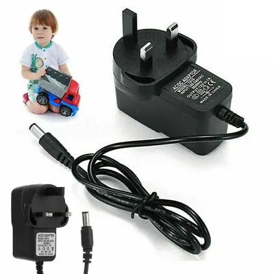 £3.82 • Buy Ride On Car Charger Cable Adaptor 6V 1A Power Adapter For Kids Electric Toy Car