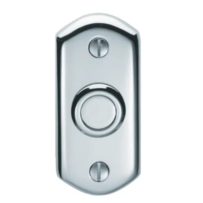 £20.94 • Buy Carlisle Brass Victorian Style Shaped Bell Push Polished Chrome