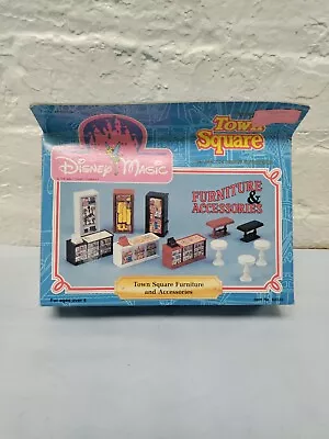 DISNEY WORLD TOWN SQUARE Magic Furniture & Accessories Expansion NIB Boxed Toys • $19.99