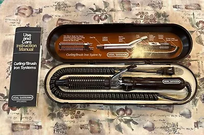 Vintage 1983 Vidal Sassoon Model VS131 Curling Iron  Pre Owned Tested • $12.50