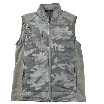 Rlx Ralph Lauren The Cliffs Snow Camo Quilted Vest Sleeveless Size S Nwot • $47.99