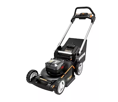 WORX WG749E 40V Self Propelled Brushless Cordless 46cm Lawn Mower X2 4.0Ah • £449.99