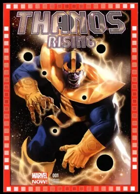 2013 UD Marvel Now!  CUTTING EDGE VARIANT COVER  Card #130-DJ...THANOS RISING #1 • $4