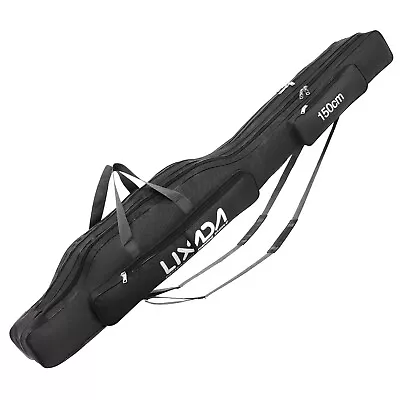 Lixada 1.5M Travel Rod Holdall Travel Rods And Reels Carp Fishing Travel K R6L8 • £14.99