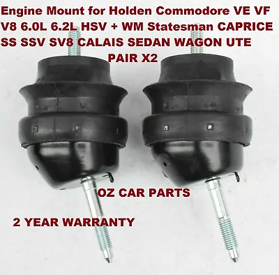 Engine Mount Pair For Ve Ss Sv8 Ssv Redline Holden Commodore Sedan Wagon Ute New • $79