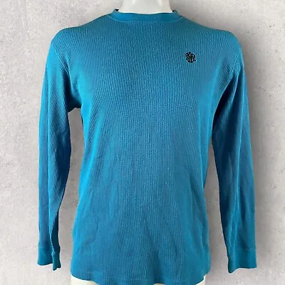 South Pole Shirt Vintage Y2K Mens Large Thermal Long Sleeve Waffle Knit T365 • $18.95