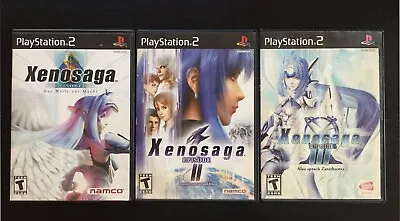 Xenosaga Trilogy PS2 Complete Episode 1 2 3 • £400.59