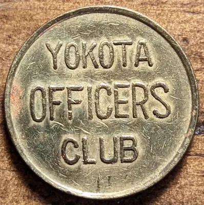 Yokota Officers Club United States Air Force Military Japan Store Card Token • $14.99