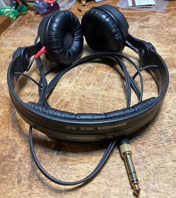 $99 • Buy Sennheiser HD 25 Professional Headphones In Perfect Condition - Look Mint Too!