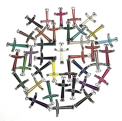 Disciples Cross 3.5 (5 Crosses) Assorted Colors Christian CatholicGift • $34.25