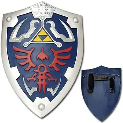 Fantasy Full Size Link Hylian Zelda Shield With Grip & Handle • $69.95