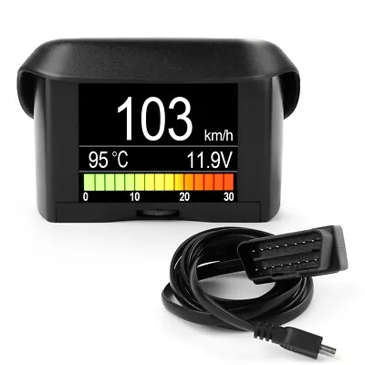 Auto On-board Digital Computer Display Speed Fuel Consumption Temperature Gauge • $42.99