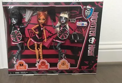 Monster High Tolarei Purrsephone And Meowlody Fearleaders 3 Pack NEW IN BOX • $200