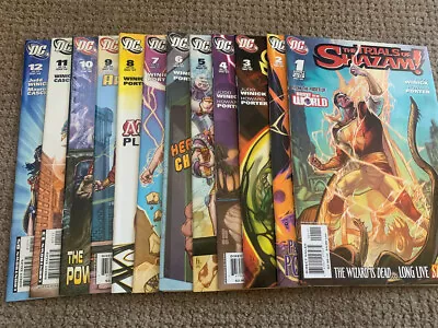 The Trials Of Shazam #1-12 Complete Mini Series Captain Marvel Judd Winick • $29.99