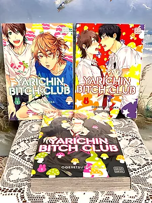 Yarichin Bitch Club - Vol. 1-3 Set - Manga English - Ogeretsu Tanaka SuBLime NEW • £22.60