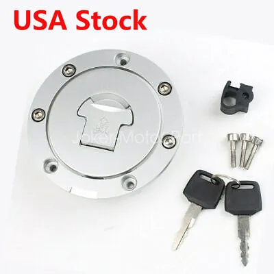 Fuel Gas Tank Cap Cover Lock W/ 2Keys For Honda CBR600 F4 F4I 600RR 900RR 1000RR • $20.48