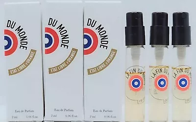 3 X Etat Libre D'Orange La Fin Du Monde EDP 0.06oz/2ml Sample Spray • $26.78