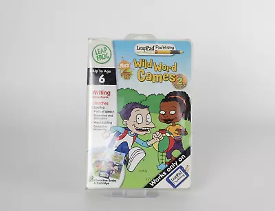 Leap Pad Age 6 Wild Word Games With Two Game Books Plus Writing New & Sealed • £6.99
