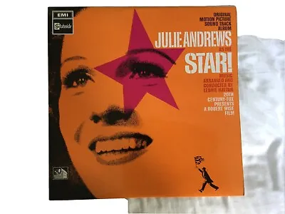 £12 • Buy “star” Ost 1968 Lp Julie Andrews Laminated Flip Back 