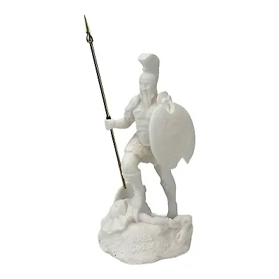 Ares Mars Greek Roman God Of War Statue Sculpture Figurine White • $48.90