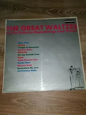 £3.50 • Buy The Great Waltzes The Roberto Mann Strings And Voices Sml 1010 Vinyl Record LP