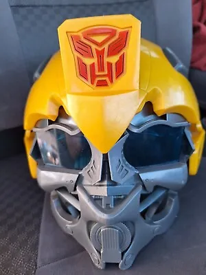 $29.99 • Buy Transformers Bumblebee Talking Helmet/Mask Yellow Hasbro 2008 - Works Needs Batt