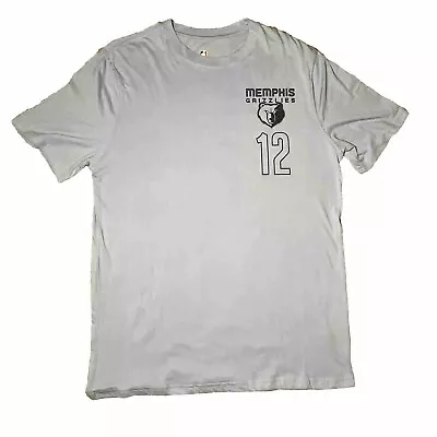 Ja Morant Memphis Grizzlies NBA Name & Number T-Shirt Light Blue New • $23.99